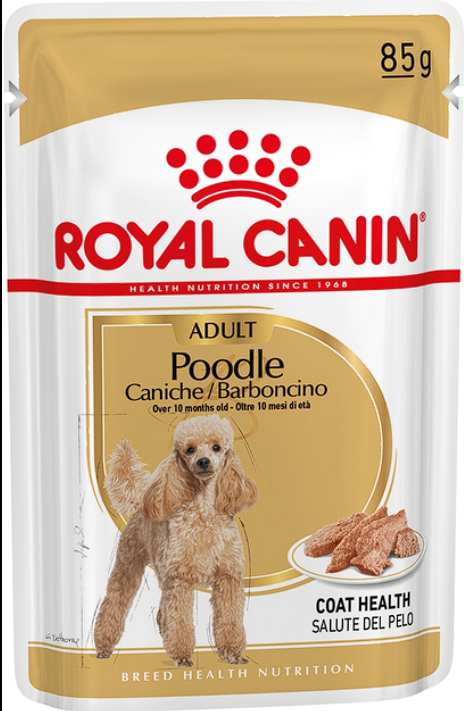  Влажный корм Royal Canin Breed Health Nutrition Poodle Loaf для пуделей, 85 г  