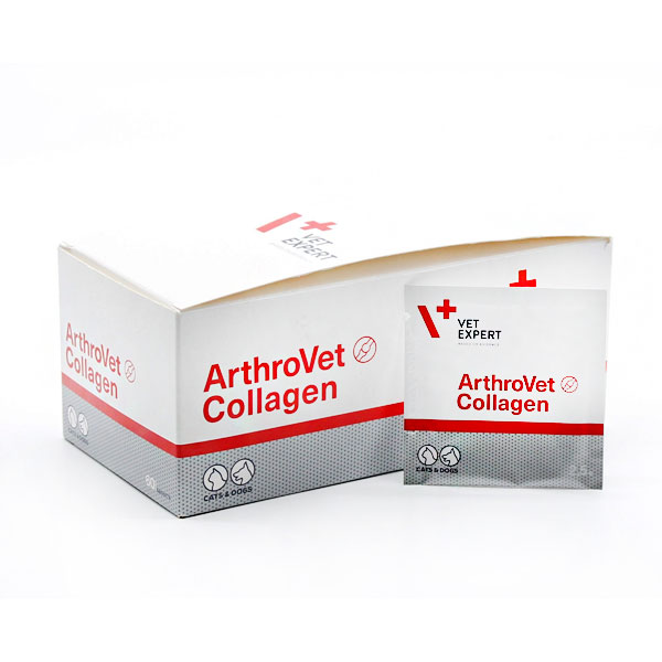 VetExpert ArthroVet Collagen Препарат для собак и кошек с нарушениями функций суставов, 60 шт
