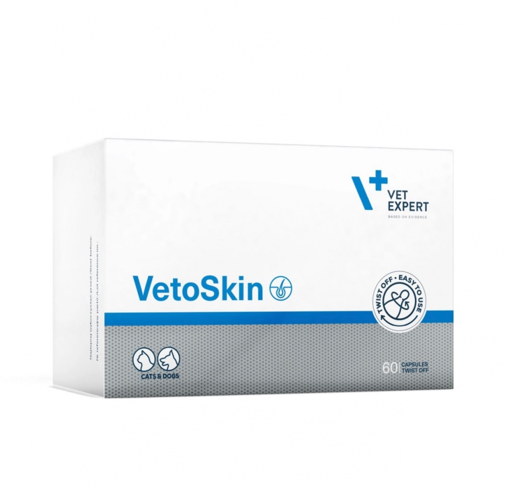 Витамины ВетоСкин Twist-off для кожи и шерсти, 60 капс