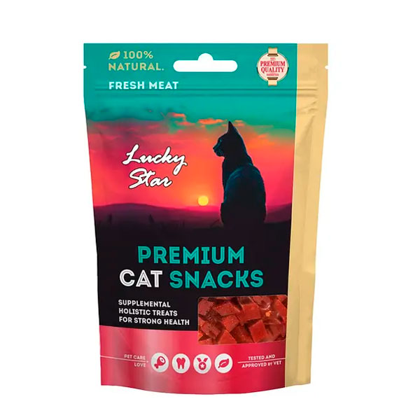 Мягкие кубики из утиного мяса Luckystar, 65 г