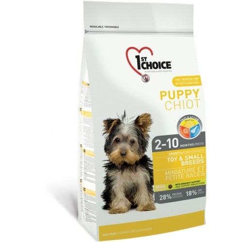 1st Choice Puppy Toy&Small Chicken для цуценят міні порід з куркою