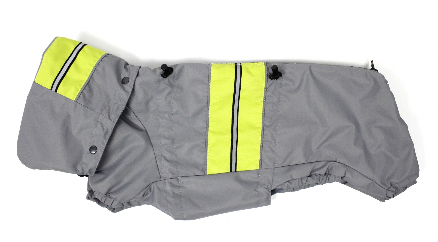 Дождевик Прайд на тонкой подкладке серо-салатовый (мальчик)