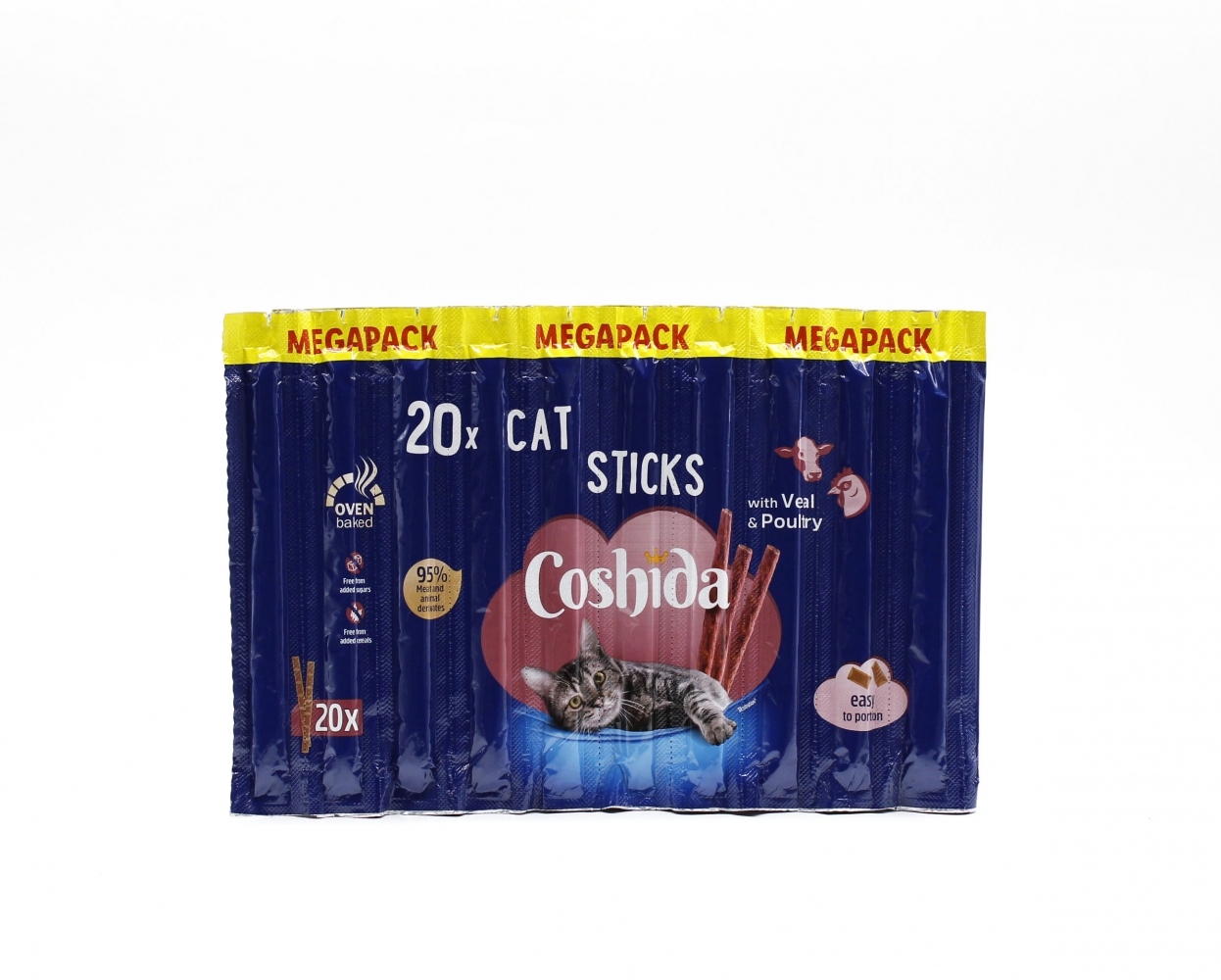Лакомство для котов Палочки Coshida, блистер 20 шт 