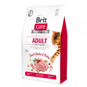 Brit Care Cat Grain-Free Adult Activity Support сухой корм для кошек с высокой активностью 