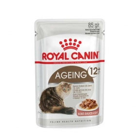 АКЦІЯ Royal Canin Ageing+12 Вологий корм з м'ясом для кішок, 3+1 по 85 г