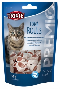 Premio Tuna Rolls-ласощі з тунцем для кішок, Тріксі 42732