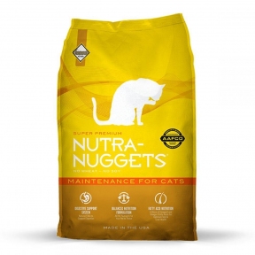 Nutra Nuggets Adult Cat Maintenance (желтая) для взрослых кошек нормального темперамента