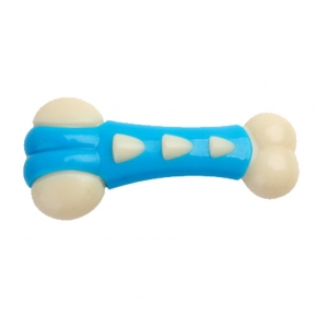 Кость іграшка для собак в чохлі блакитна ETP-1185 B