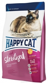 Happy cat Supreme Sterilised корм для стерилизованных кошек
