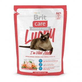 Brit Care Cat Adult Lucky Vital для взрослых кошек