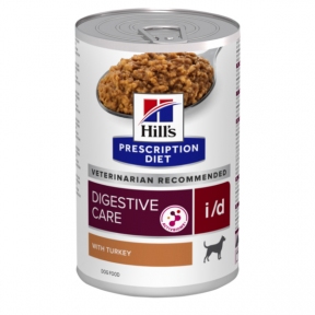 Hill’s PRESCRIPTION DIET i/d Digestive Care с индейкой влажный корм для собак уход за пищеварением 360 г