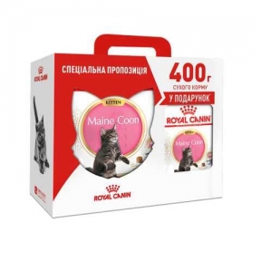 Акция Сухой корм Royal Canin Maine Coon Kitten 2кг + 400г в подарок
