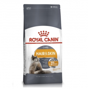 АКЦИЯ Royal Canin Hair and Skin Care влажный корм для кошек 2 кг + 12 паучей + схема