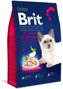 Brit Premium by Nature Cat Sterilised Chicken Сухий корм для стерилізованих кішок з куркою