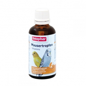 Mausertropfen витамины для усиления окраса птиц 50мл