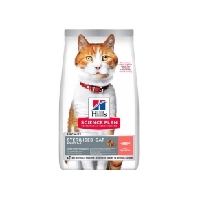 Cухой корм Hill's Science Plan Sterilised Cat Adult Salmon для стерилизованных котов с лососем 300 гр.