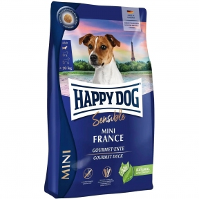 Happy Dog Sensible Mini Сухой корм для собак мелких пород с уткой и картофелем 800 гр