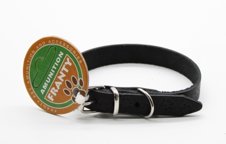 Нашийник Franty Style Paw шкіра, 14мм х 23-28см