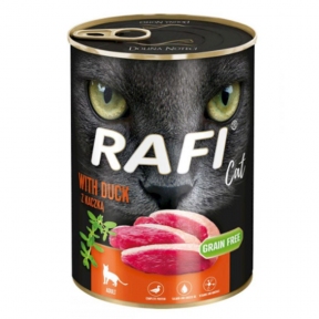 Dolina Noteci Rafi консервы для котов с уткой (65%) 400г 303824