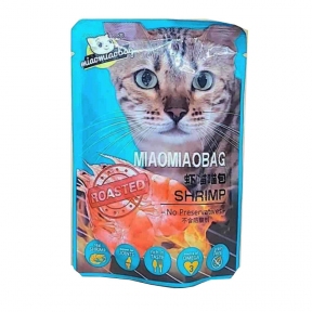 Miaomi консервы для котов с креветками Пауч 85г 5шт 74209