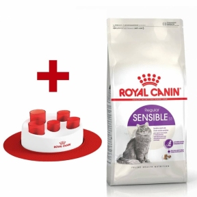 Акция Сухой корм Royal Canin Sensible 4кг + Игровой Трек в подарок