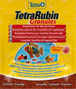 Тetra RUBIN корм в гранулах для усиления красного цвета рыб 15 г