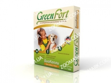 Green Fort Био — капли от блох и клещей для мелких собак