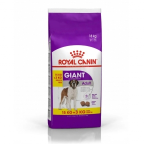 АКЦИЯ Royal Canin Giant Adult Сухой корм для собак - домашняя птица 15 + 3 кг