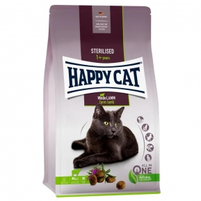 Happy Cat Sterilised Weide Lamm Сухий корм для дорослих стерилізованих кішок зі смаком ягняти