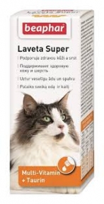 Laveta Super-вітаміни для шерсті кішкам