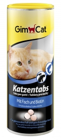 Gimpet Katzentabs вітаміни для кішок з рибою і біотином 350шт 210г