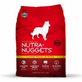 Nutra Nuggets Lamb & Rice (нутра Нагетс) червона з ягням