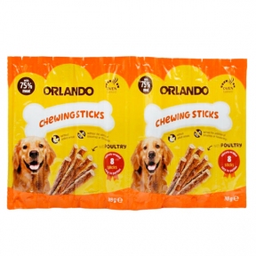 Палочки ORLANDO DOG птица (желтые), 8 шт