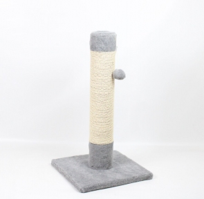 Когтеточка Дерево, серая сизалевая