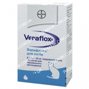 Верафлокс-оральний антибіотик 15 мл