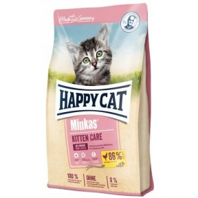 Happy Cat Minkas Kitten Care Gefl сухой корм для котят с птицей