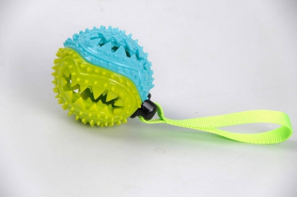 Мяч для лакомств с веревкой 9 см SL004