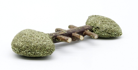 Іграшка для котів з мататабі Рибка, 8 см