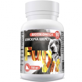 Витамины FunVit Biotin-Omega - для шерсти собак