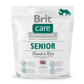 Brit Care Senior Lamb&Rice с ягненком и рисом для пожилых собак