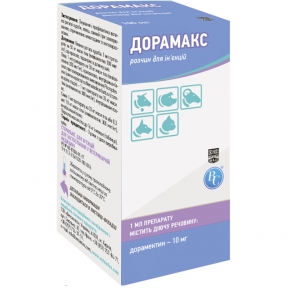 Дорамакс 1%  ветеринарный противопаразитарный препарат (аналог Дектомакс)