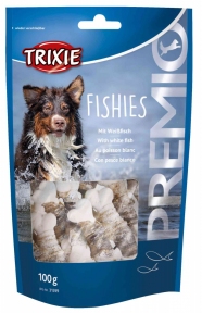 Premio Fishies - лакомство для собак косточки с рыбой, Трикси 31599