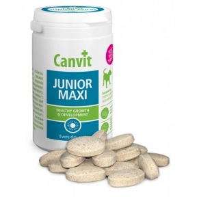 Canvit Junior Maxi витамины для щенков крупных пород 230г 53373