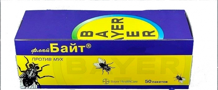 Флайбайт гранулы от мух, Bayer