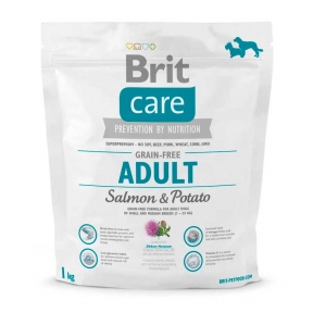 Brit Care M GF Adult с лососем и картофелем (для собак до 25кг)