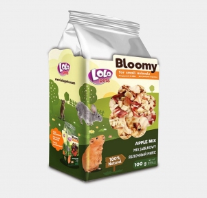 HERBAL для грызунов яблочный микс 100 г Lolopets 74109