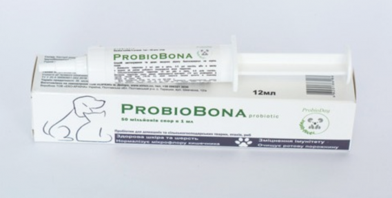 Пробіобона-пробіотик оральний, шприц 12мл