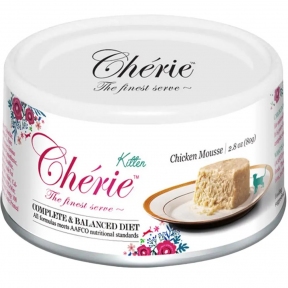 Cherie Complete Balanced влажный корм мусс из курицы для котят 80 гр