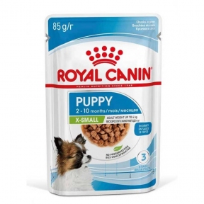 Royal Canin XSMall PUPPY Влажный корм для щенков миниатюрных пород 85 г