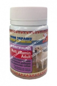 Дивопрайд-мультивітаміни для дорослих собак